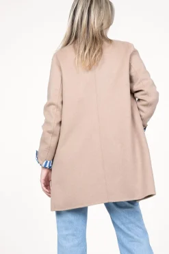 Wool Mix Blazer Jacket Moya | Camel... | Studio Ar | Little Soho