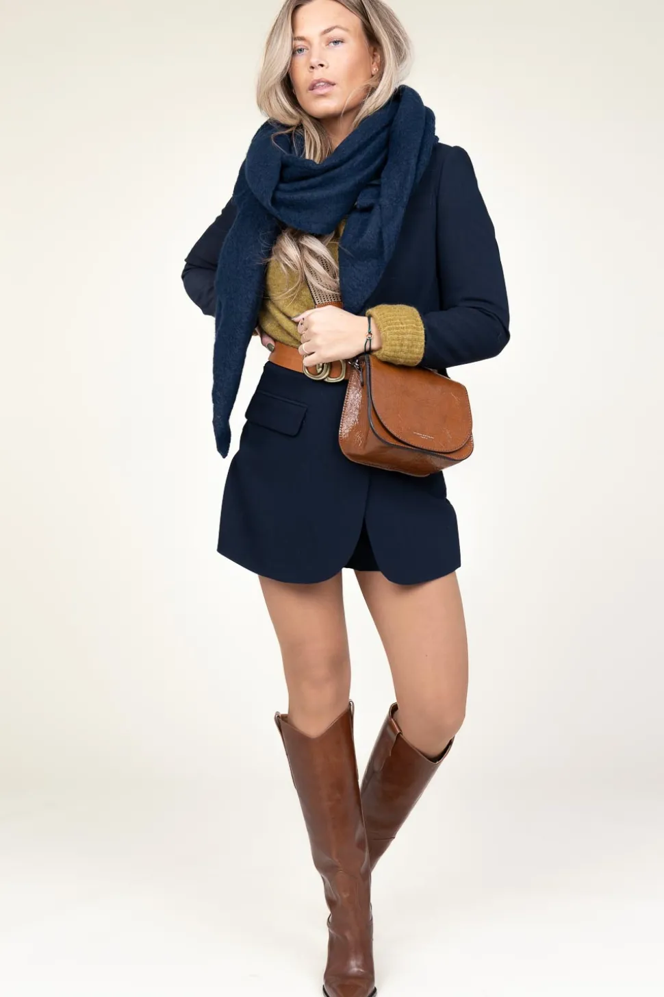 Wrap Skort Vola | Blue... | Co'Couture | Little Soho