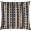 60X60 Embroidered Cushion Cover Della | Black & White... | Little Soho Living | Little Soho