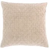 50X50 Velvet Cushion Cover Saffi | Beige... | Little Soho Living | Little Soho